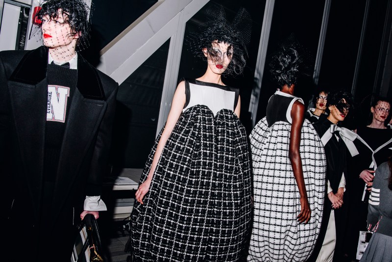 Inside Thom Browne’s NYFW Tribute To Edgar Allan Poe A Dark and Elegant Fashion Show